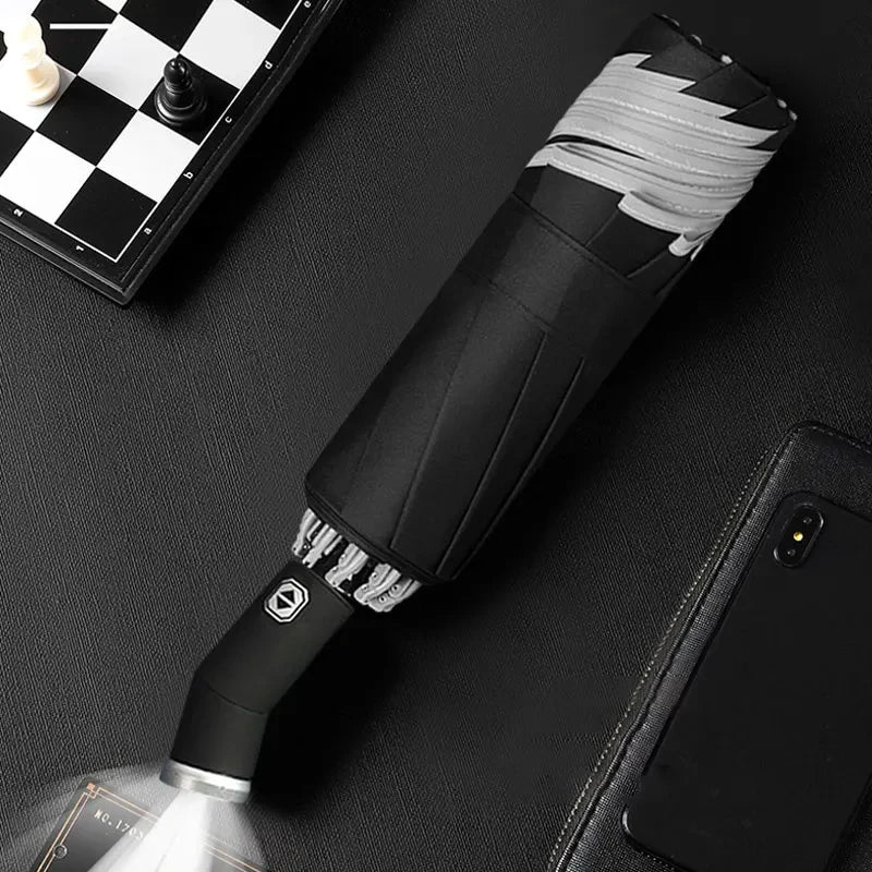 Reflective LED Automatic Umbrella