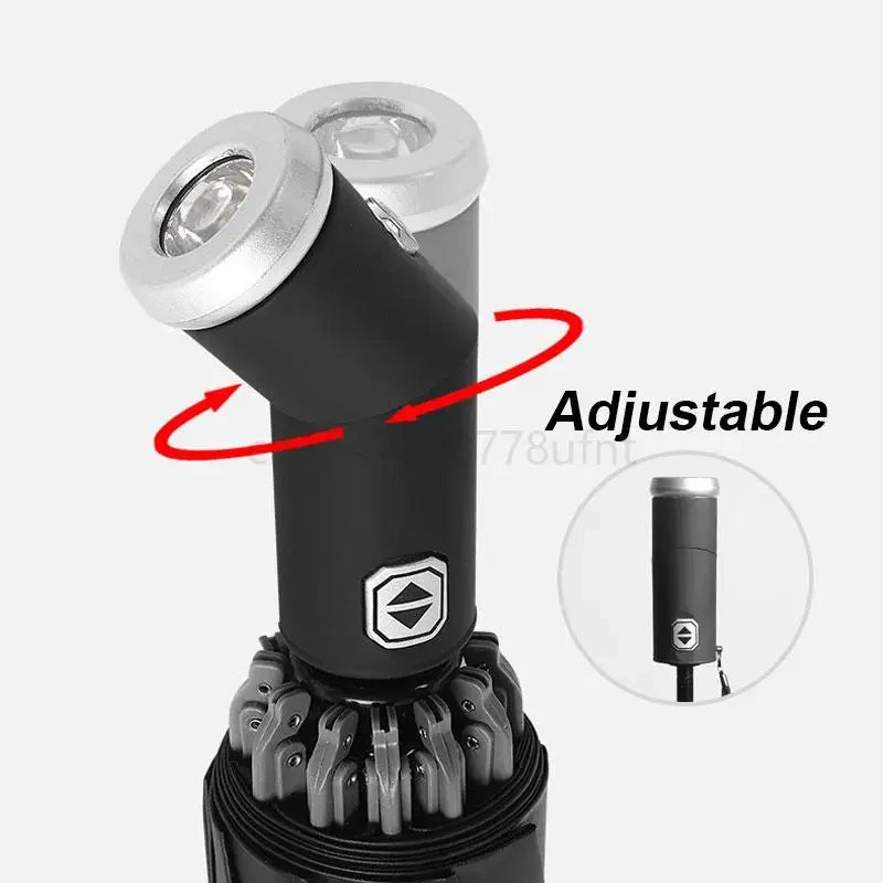 Reflective LED Automatic Umbrella