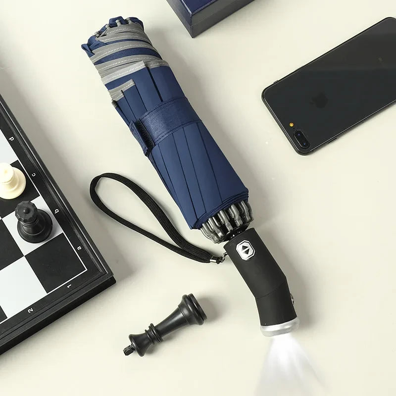 Reflective LED Automatic Umbrella